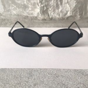 Salvatore ferragamo blue retro style sunglasses